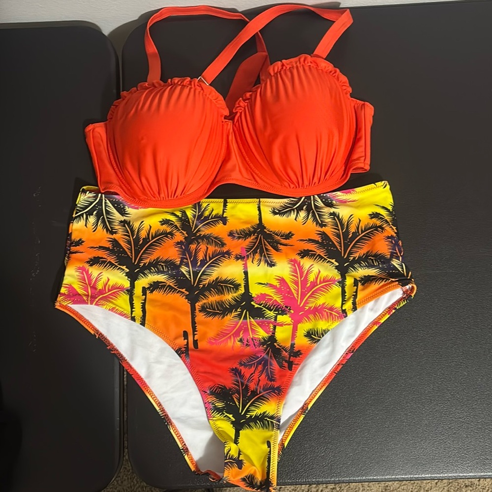 NWOT SHEIN 3 piece bikini